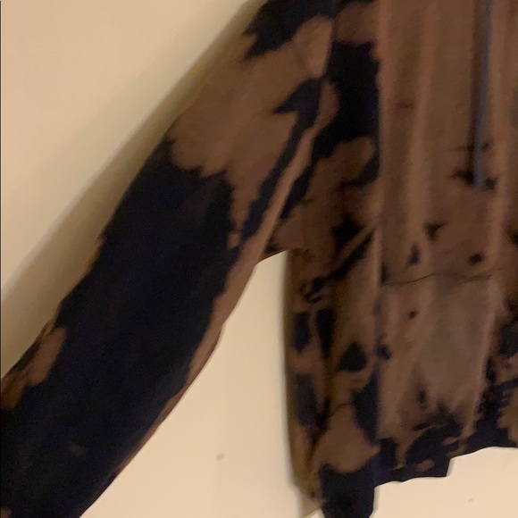 Custom Bleach Dyed Hanes Hoodie - Picture 3 of 5